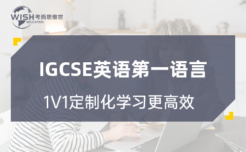 2023年IGCSE英语第一语言考前冲刺班！