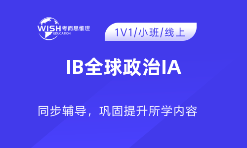 IB全球政治IA怎么写？如何评分？