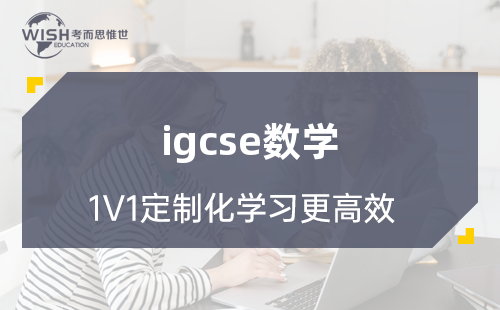 IGCSE数学辅导机构推荐：惟世教育助力学生冲刺A*