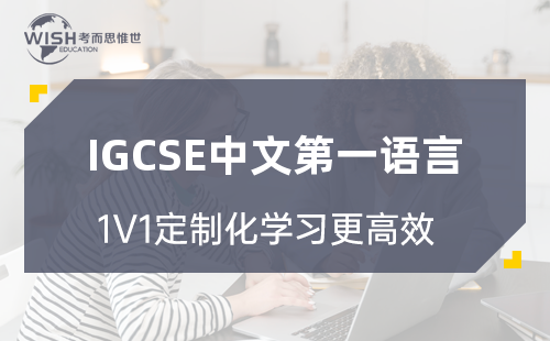 IGCSE中文第一语言辅导机构：惟世教育助你冲刺A*