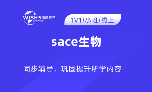 惟世教育：专业SACE生物辅导机构，助力高效提分