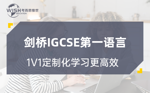 剑桥IGCSE第一语言辅导，为什么选择惟世教育？