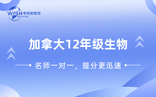 加拿大12年级生物辅导机构推荐:惟世教育助力高分突破 加拿大12年级生物辅导机构推荐:惟世教育助力高分突破
