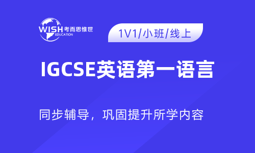 IGCSE英语第一语言辅导机构怎么选？全面解析惟世国际教育