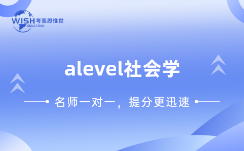 A-level社会学培训怎么选？惟世国际教育助力冲刺A*