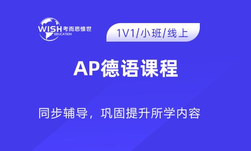 AP德语培训辅导机构怎么选？深度解析惟世国际教育的专业优势
