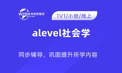 A-Level A2社会学辅导机构哪家好?惟世国际教育用实力给出答案 A-Level A2社会学辅导机构哪家好?惟世国际教育用实力给出答案