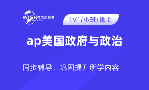 AP美国政府与政治辅导机构哪家好？惟世国际教育用实力给出答案