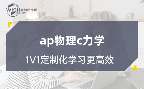 AP物理C力学辅导机构哪家好？惟世国际教育用实力给出答案