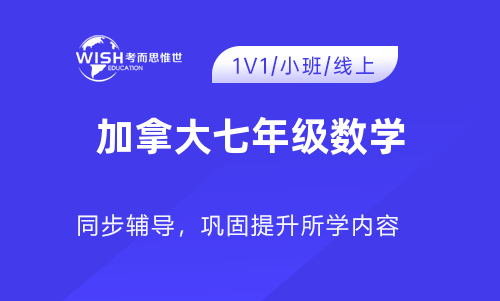 加拿大七年级数学辅导班哪个好一点？