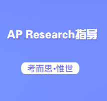 有没有可以指导AP Research的?