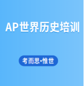 AP世界历史培训班有吗?