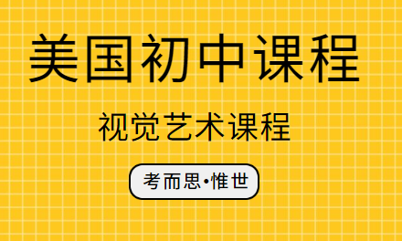美国初中视觉艺术课程内容有哪些？