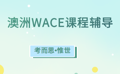 WACE应用信息技术课程介绍