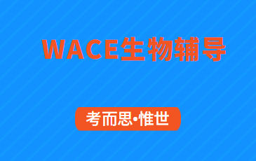 WACE生物课程学什么？