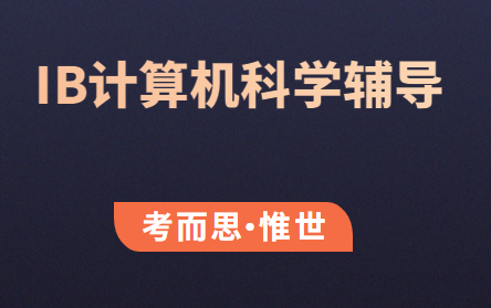 IB计算机科学辅导老师有吗?