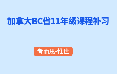 加拿大BC省11年级pre-calculates课程补习