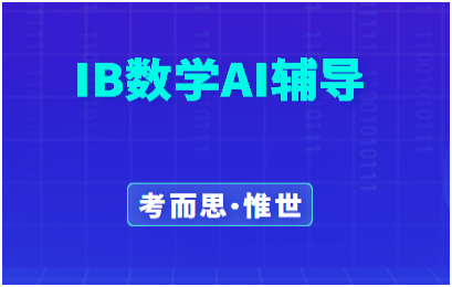 IB数学AI辅导老师有吗?