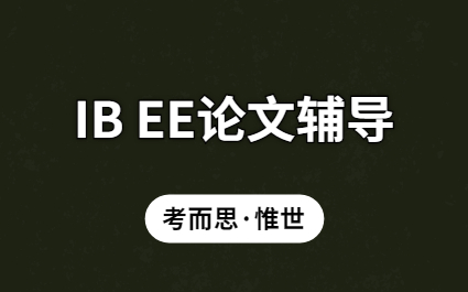 IB经济ee论文辅导