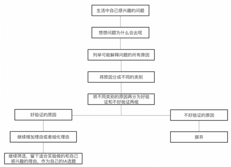IB生物IA怎么写？需要几个步骤？