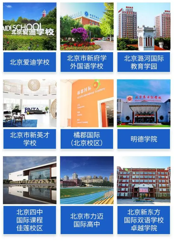 北京开设DSE课程的学校