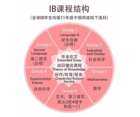 IB课程有什么科目？