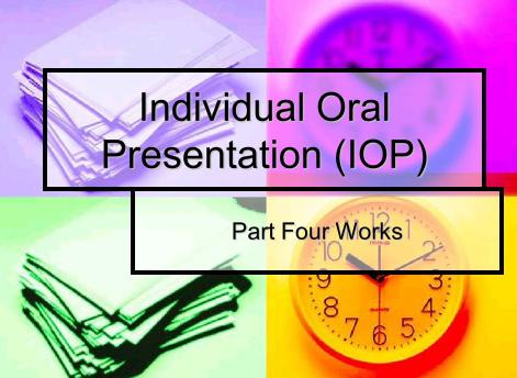 IB语言A个人口头陈述（IOP）如何取得好成绩？