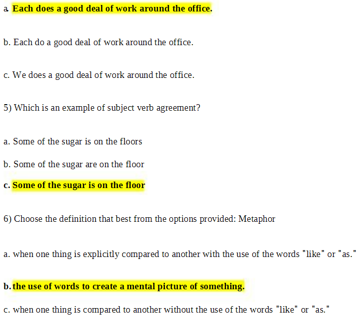 ENG4U考试真题