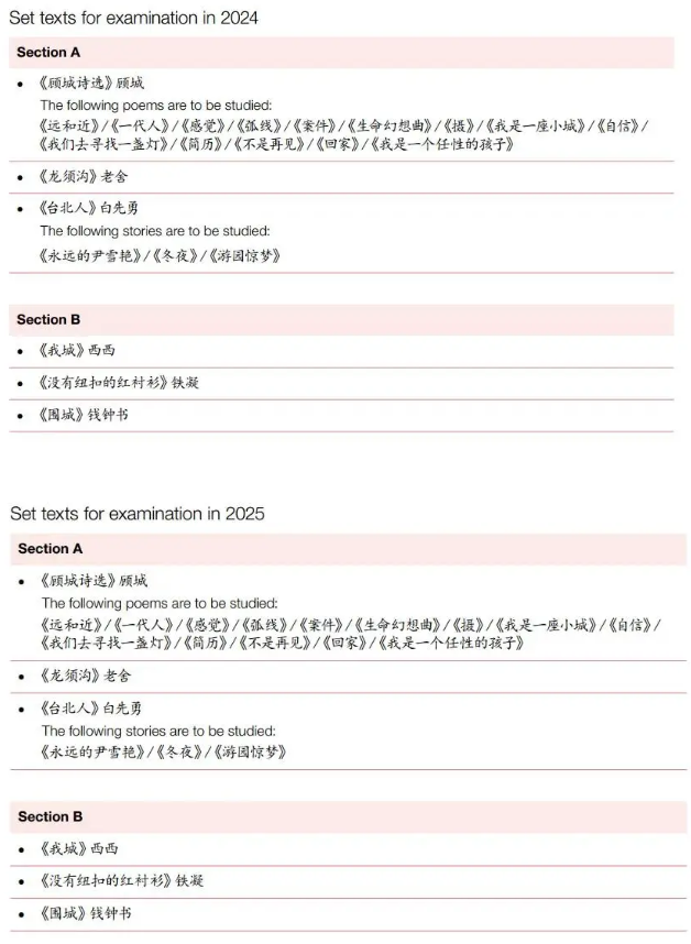 CIE考纲改革！学A-level中文前的必备攻略！