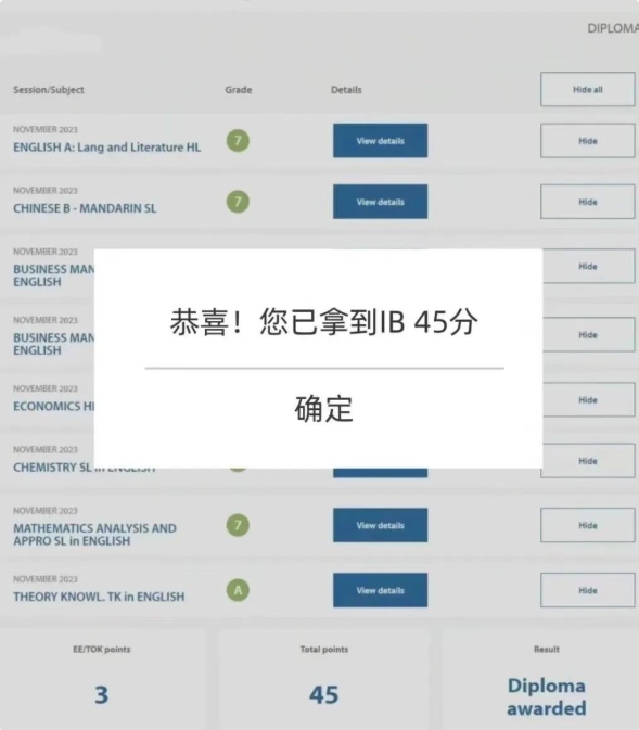 2025IB大考成绩放榜！IB多少分能受到名校青睐？