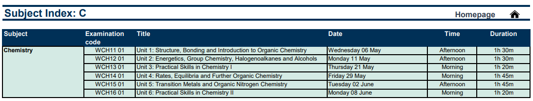 2026年爱德思考试局A-level夏季考试时间 2026年爱德思考试局A-level夏季考试时间