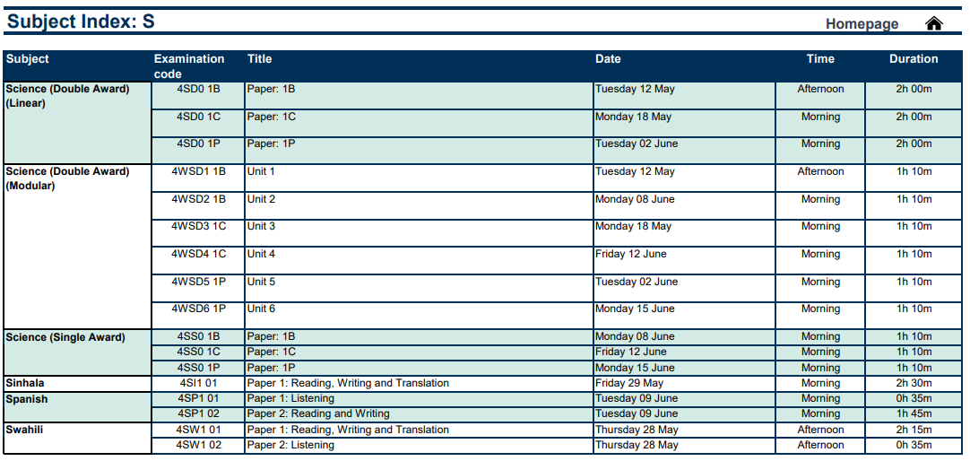 2026年爱德思考试局IGCSE夏季考试时间 2026年爱德思考试局IGCSE夏季考试时间