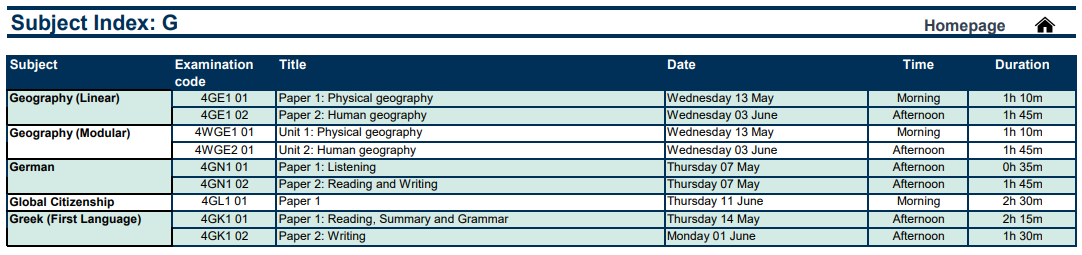 2026年爱德思考试局IGCSE夏季考试时间 2026年爱德思考试局IGCSE夏季考试时间