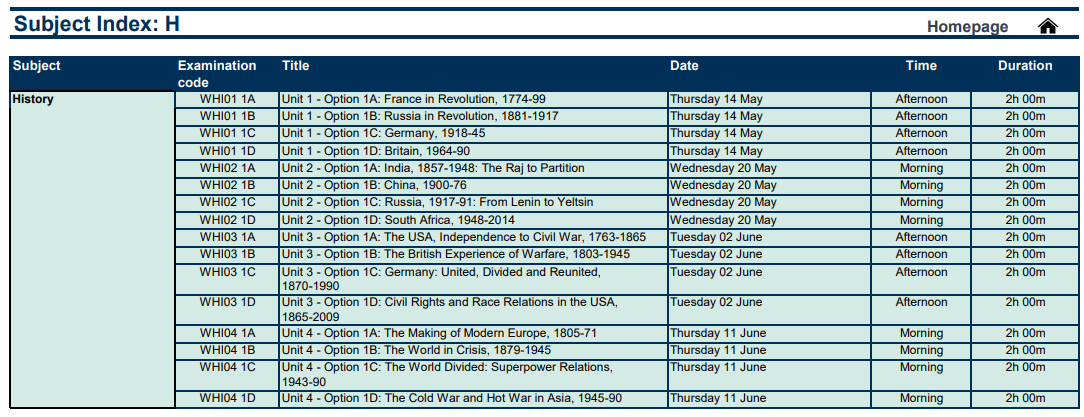 2026年爱德思考试局A-level夏季考试时间 2026年爱德思考试局A-level夏季考试时间