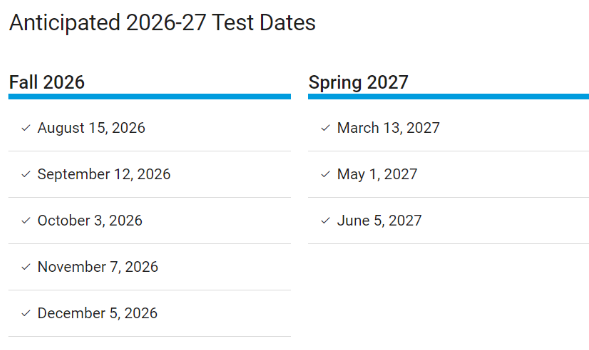 2026-2027年SAT考试时间与备考策略解析