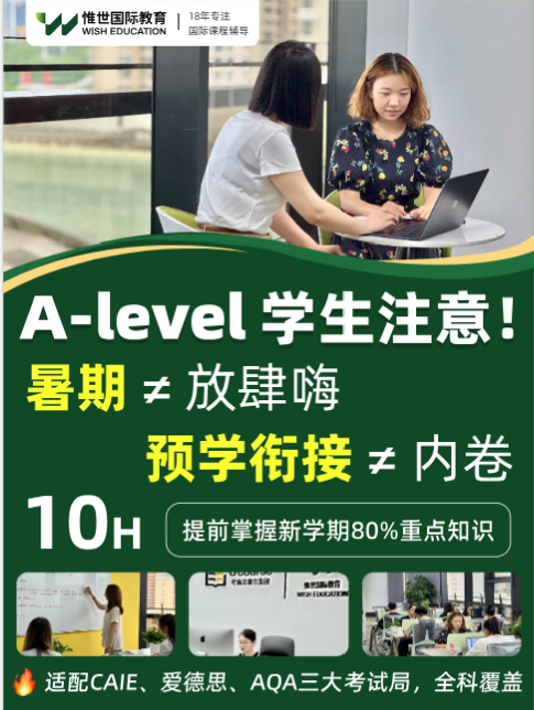 alevel暑期辅导
